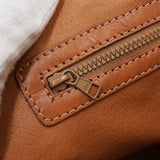 セリーヌ ヴィンテージ マカダム PVC/レザー 2way ショルダーバッグ ハンドバッグ 自立型 ブラウン - NEWSED