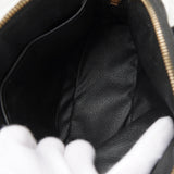 セリーヌ マカダム PVC / レザー 2way ハンドバッグ ショルダーバッグ ブラック - NEWSED