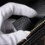 セリーヌ マカダム PVC / レザー 2way バニティバッグ ハンドバッグ ショルダーバッグ ミニバッグ ブラウン / ブラック - NEWSED