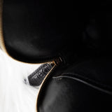 セリーヌ マカダム PVC / レザー 2way ハンドバッグ ショルダーバッグ ブラック - NEWSED