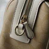 コーチ シグネチャー PVC 2way ハンドバッグ ショルダーバッグ ベージュ F32203 - NEWSED