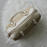 コーチ シグネチャー PVC 2way ハンドバッグ ショルダーバッグ ベージュ F32203 - NEWSED