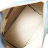 ポロ ラルフローレン チェック柄 PVC ミニボストンバッグ ハンドバッグ グリーン - NEWSED