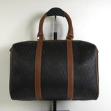 クリスチャン ディオール ハニカム PVC レザー ミニボストンバッグ ブラック / ブラウン - NEWSED