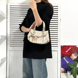 ディオール トロッター チェーン リボン PVC / ベロア ハンドバッグ ベージュ - NEWSED