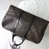 セリーヌ ヴィンテージ マカダム PVC/レザー ボストンバッグ ブラック - NEWSED