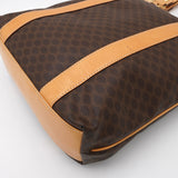 セリーヌ マカダム PVC/レザー トートバッグ ブラウン - NEWSED