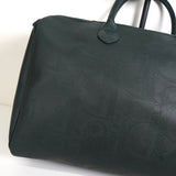 クリスチャン ディオール トロッター PVC / レザー ボストンバッグ グリーン - NEWSED