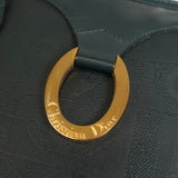 クリスチャン ディオール トロッター PVC / レザー ボストンバッグ グリーン - NEWSED