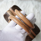 セリーヌ ヴィンテージ マカダム PVC ミニボストンバッグ ハンドバッグ ブラウン - NEWSED