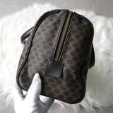 セリーヌ マカダム PVC ミニボストンバッグ ブラック - NEWSED