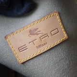 エトロ ペイズリー PVC ミニドラムバッグ ハンドバッグ ボルドー - NEWSED