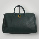 クリスチャン ディオール トロッター PVC / レザー ボストンバッグ グリーン - NEWSED