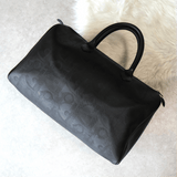 クリスチャン ディオール ヴィンテージ シャドー トロッター PVC / レザー ボストンバッグ ブラック - NEWSED