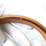 セリーヌ マカダム PVC / レザー ミニボストンバッグ ハンドバッグ ブラウン - NEWSED