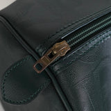 クリスチャン ディオール トロッター PVC / レザー ボストンバッグ グリーン - NEWSED