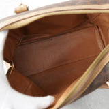 セリーヌ ヴィンテージ マカダム PVC /レザー ミニボストンバッグ ハンドバッグ ブラウン - NEWSED