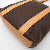 セリーヌ マカダム PVC/レザー トートバッグ ブラウン - NEWSED