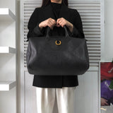 クリスチャン ディオール ヴィンテージ シャドー トロッター PVC / レザー ボストンバッグ ブラック - NEWSED