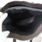 セリーヌ マカダム PVC レザー トートバッグ バケツ型 ブラウン / ブラック - NEWSED