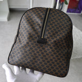 セリーヌ ヴィンテージ マカダム PVC/レザー ボストンバッグ ブラック - NEWSED