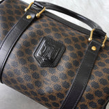 セリーヌ マカダム PVC ミニボストンバッグ ブラック - NEWSED