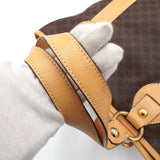 セリーヌ マカダム PVC/レザー トートバッグ ブラウン - NEWSED