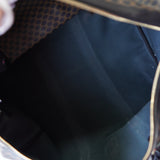 セリーヌ マカダム PVC / レザー ボストンバッグ ブラック - NEWSED