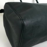 クリスチャン ディオール トロッター PVC / レザー ボストンバッグ グリーン - NEWSED