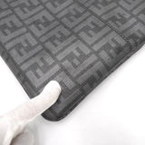 フェンディ ズッカ PVC ショルダーバッグ グレー 7VA247 - NEWSED