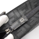 フェンディ ズッカ PVC ショルダーバッグ グレー 7VA247 - NEWSED