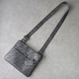 フェンディ ズッカ PVC ショルダーバッグ グレー 7VA247 - NEWSED