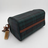 ポロ ラルフローレン チェック柄 ミニボストンバッグ PVC / レザー ダークグリーン - NEWSED