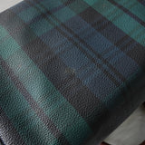 ポロ ラルフローレン チェック柄 PVC ミニボストンバッグ ハンドバッグ グリーン - NEWSED