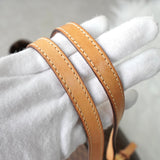 セリーヌ マカダム PVC / レザー トートバッグ ブラウン - NEWSED