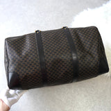 セリーヌ マカダム PVC / レザー ボストンバッグ ブラック - NEWSED