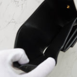 セリーヌ PVC/レザー コンパクトウォレット 三つ折り財布 ブラウン/ゴールド - NEWSED