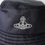 ヴィヴィアン ウエストウッド オーブ ナイロン バケットハット ネイビー