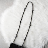 ジルサンダー タングル スモール レザー ショルダーバッグ ブラック