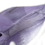 プラダ テスートナイロン / サフィアーノレザー トライアングルロゴ Re - Edition 2005 ワンショルダーバッグ ラベンダー - NEWSED