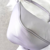 プラダ テスートナイロン / サフィアーノレザー トライアングルロゴ Re - Edition 2005 ワンショルダーバッグ ラベンダー - NEWSED