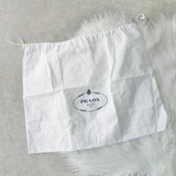 プラダ RE - NYLON ポコノ テスート ナイロン バケットハット 帽子 トライアングルロゴ ブラック / ゴールド - NEWSED