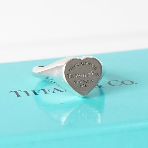 Tiffany Heart Signet Ring Tiffany And Co Heart Signet Ring Store