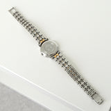 エルメス セリエ SE4.220 1012095 ステンレススチール ゴールドプレート クォーツ 白文字盤 腕時計 レディース 電池交換済み - NEWSED