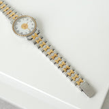 エルメス セリエ SE4.220 1012095 ステンレススチール ゴールドプレート クォーツ 白文字盤 腕時計 レディース 電池交換済み - NEWSED