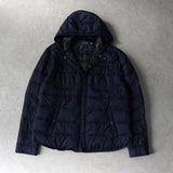 ポロ ラルフローレン ロゴプレート ダウンジャケット ネイビー