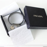 Silver Leather Bracelet - NEWSED
