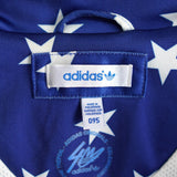 アディダス トラックジャケット スター 星柄 ブルー S〜M相当 - NEWSED