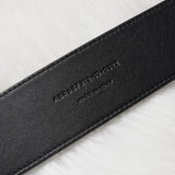 サンローラン パリ レザー ベルト 80 メンズ ブラック