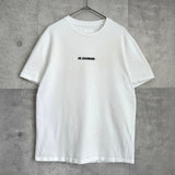 ジルサンダー ロゴ Tシャツ ホワイト - NEWSED